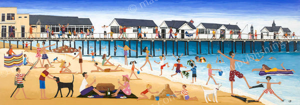 Louise Braithwaite Limited Edition Print - Southwold Pier