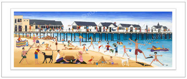 Louise Braithwaite Limited Edition Print - Southwold Pier
