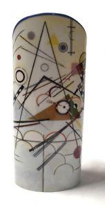 Silhouette d'art Vase by John Beswick - Kandinsky - Composition VIII SDA25