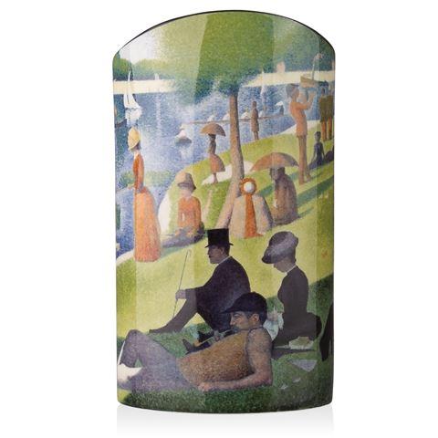 Silhouette d'art Vase by John Beswick - George Seurat - A Sunday on the Grand Jatte SDA33
