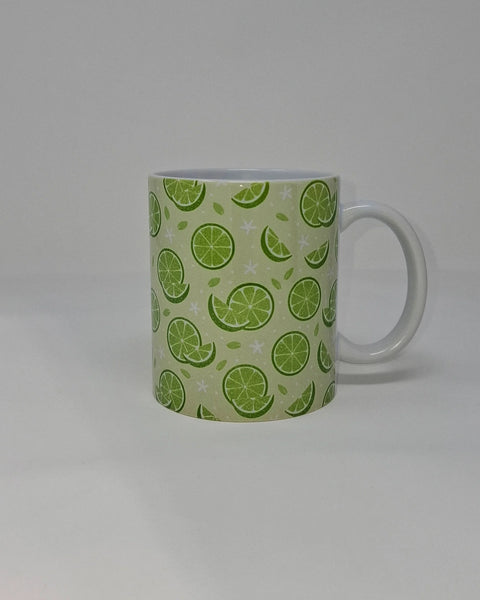 Lime Mug and Coaster Set - Rebecca Plumb Design