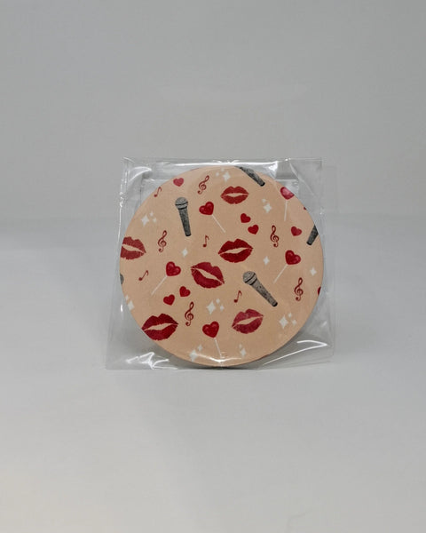 Singer Mug and Coaster Set - Rebecca Plumb Design