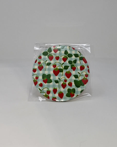 Strawberry Picnic Mug and Coaster Set - Rebecca Plumb Design