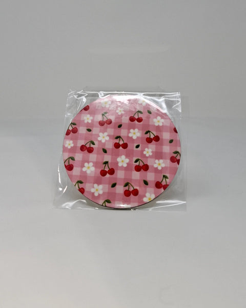 Cherry Picnic Mug and Coaster Set - Rebecca Plumb Design