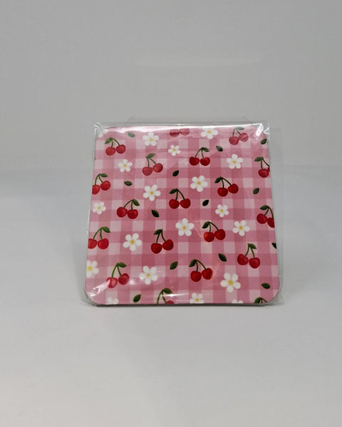 Cherry Picnic Mug and Coaster Set - Rebecca Plumb Design