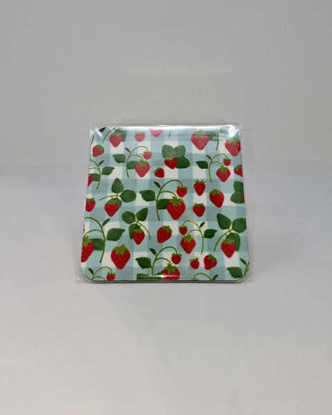 Strawberry Picnic Mug and Coaster Set - Rebecca Plumb Design