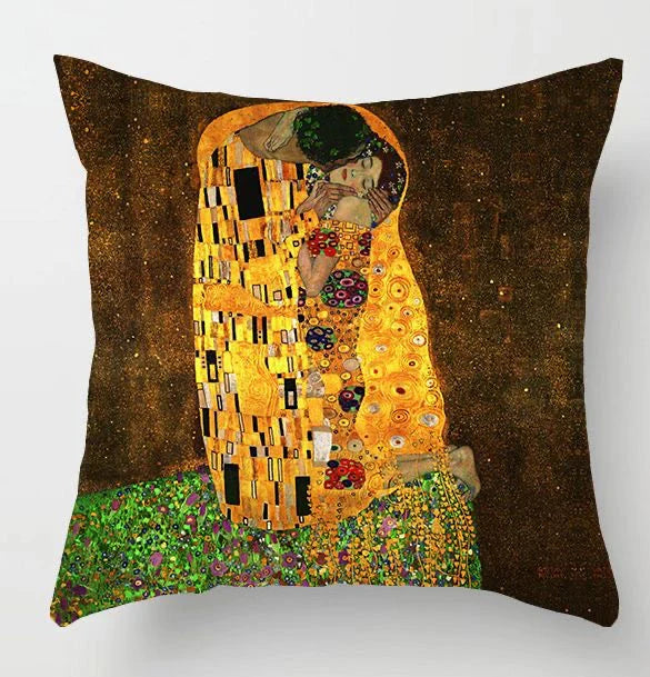 Klimt The Kiss Cushion