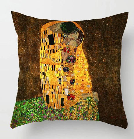Klimt The Kiss Cushion