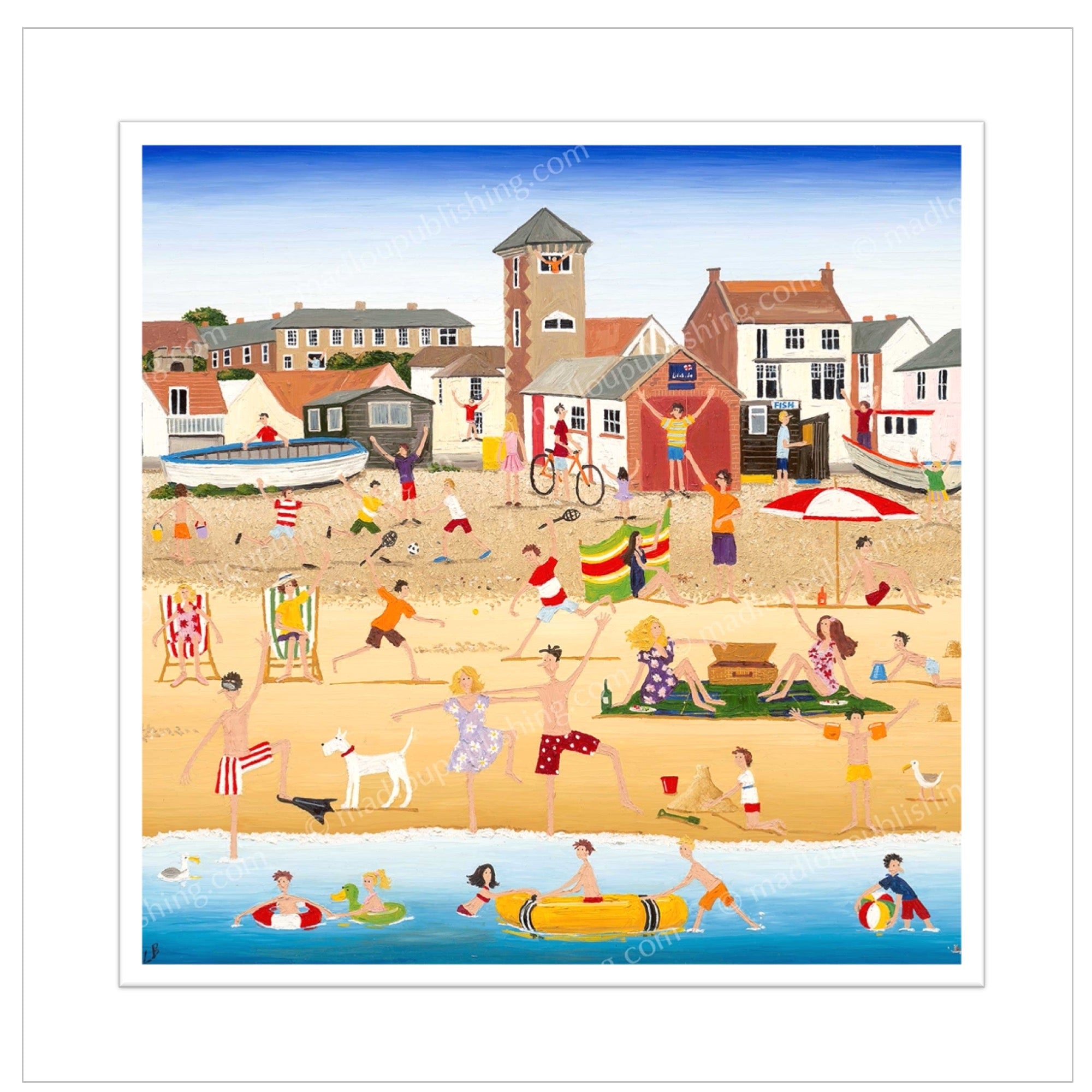 Louise Braithwaite Limited Edition Print - Aldeburgh