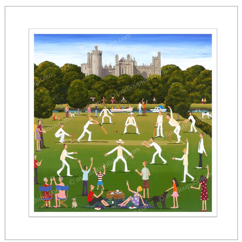 Louise Braithwaite Limited Edition Print - Cricket