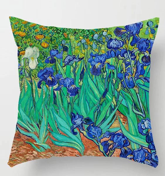 Van Gogh Irises Cushion