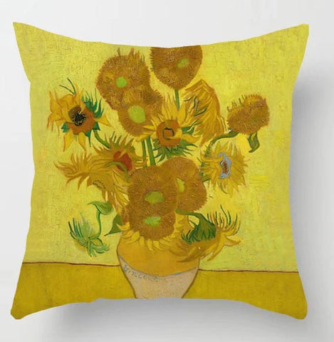 Van Gogh Sunflowers Cushion