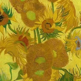 Van Gogh Sunflowers Cushion