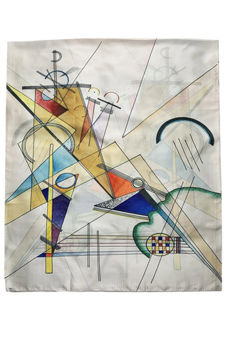 Kandinsky Abstraction Composition Painting Print Art Silk