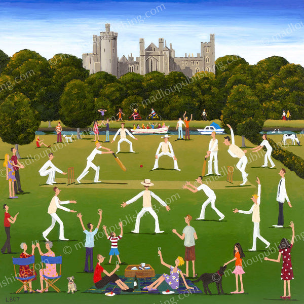Louise Braithwaite Limited Edition Print - Cricket