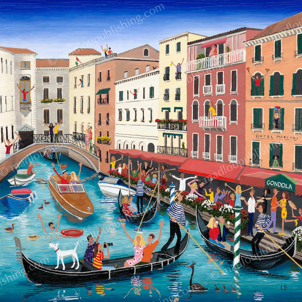 Louise Braithwaite Limited Edition Print - Venice