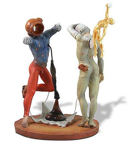 Salvador Dali - The Poetry of America, Cosmic Athletes SD11
