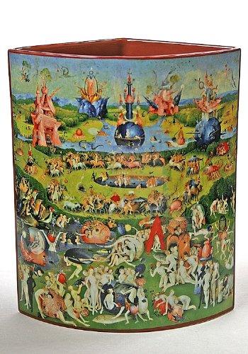 Silhouette d'art Vase by John Beswick - Hieronymus Bosch - Garden of Earthly Delights SDA10