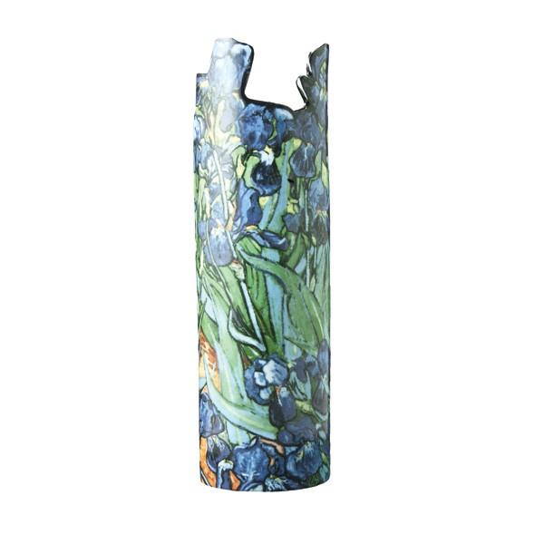 Silhouette d'art Vase by John Beswick - Van Gogh - Irises SDA02