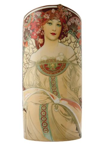 Silhouette d'art Vase by John Beswick - Mucha - Reverie SDA12