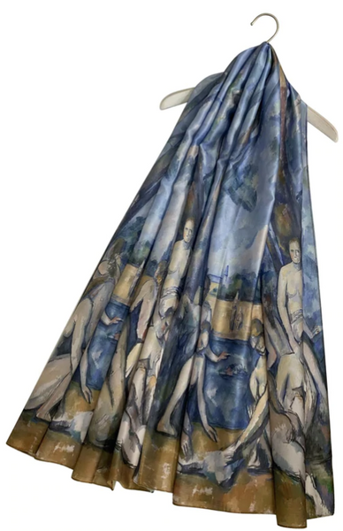Cezanne The Bathers Silk Scarf