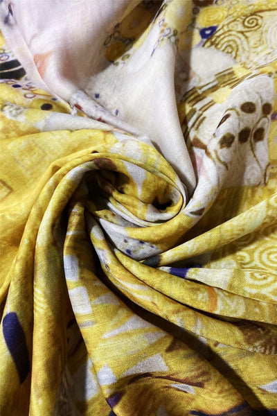 Klimt Portrait of Adele Bloch Bauer Print Scarf