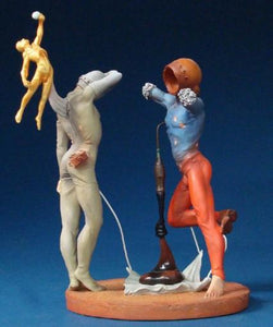 Salvador Dali - The Poetry of America, Cosmic Athletes SD11