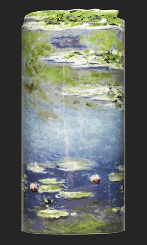 Silhouette d'art Vase by John Beswick - Monet - Water Lilies SDA07