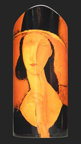 Silhouette d'art Vase by John Beswick - Modigliani - Jeanne Hebuterne SDA18