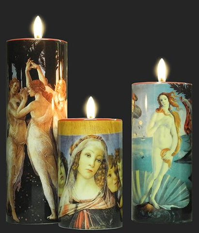 Set of 3 Tea Lights - Botticelli TS03BO
